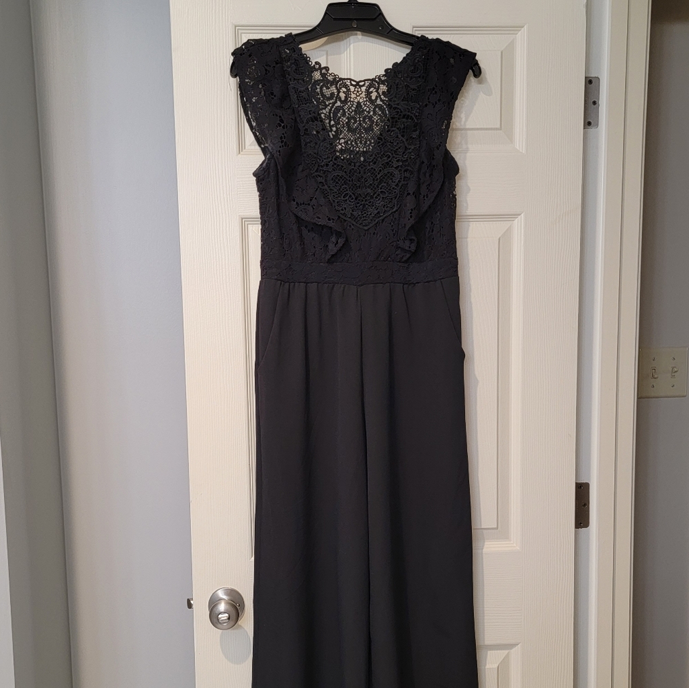 Xhilaration Black Jumpsuit